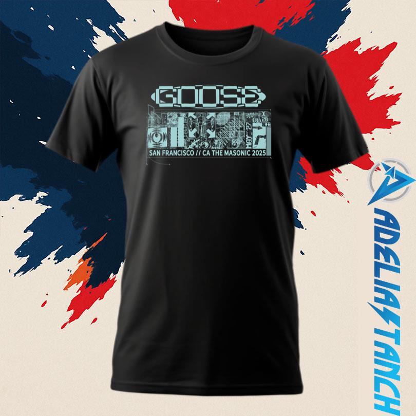 Goose The Masonic 05 27 28 2025 Tour Shirt