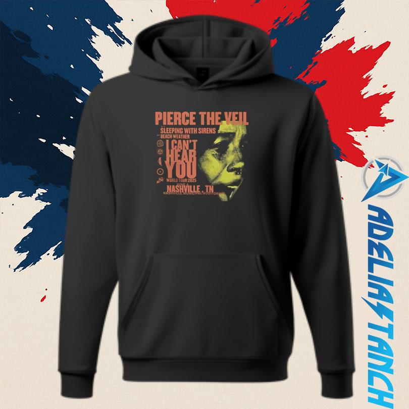 Pierce The Veil World Tour 2025 Nashville TN T-Shirt