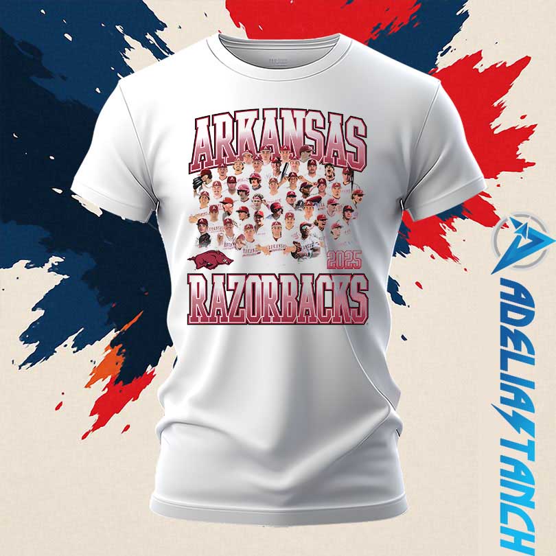 2024-25 Arkansas Baseball Team Shirt