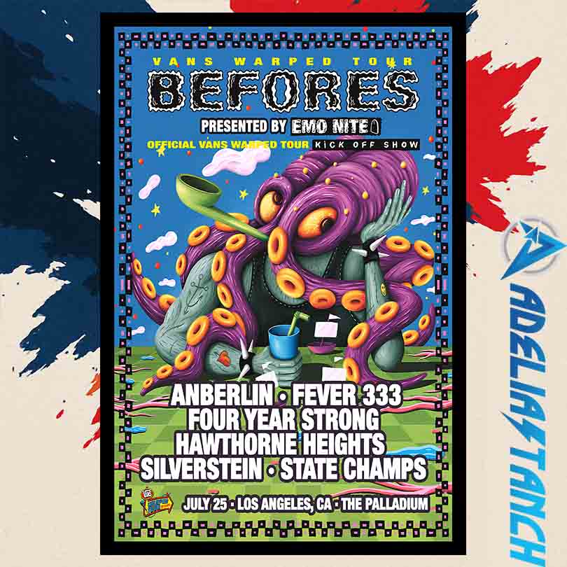 Befores Los Angeles CA 7 25 25 Show Poster