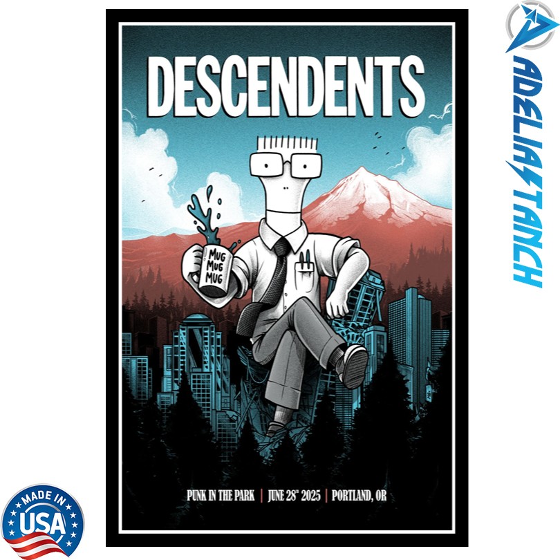 Descendents June 28 2025 Punk In The Park Portland OR Poster