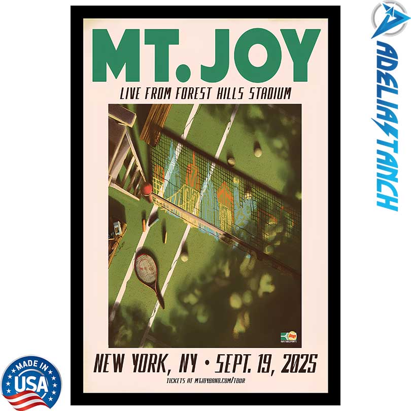 Mt Joy New York NY Tour 2025 Poster