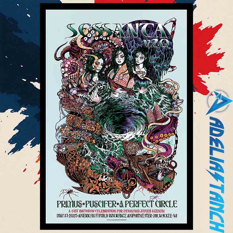 Sessanta Concert Milwaukee WI 5 31 25 Poster