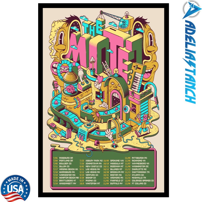 The Motet Big Fall Tour 2025 Poster