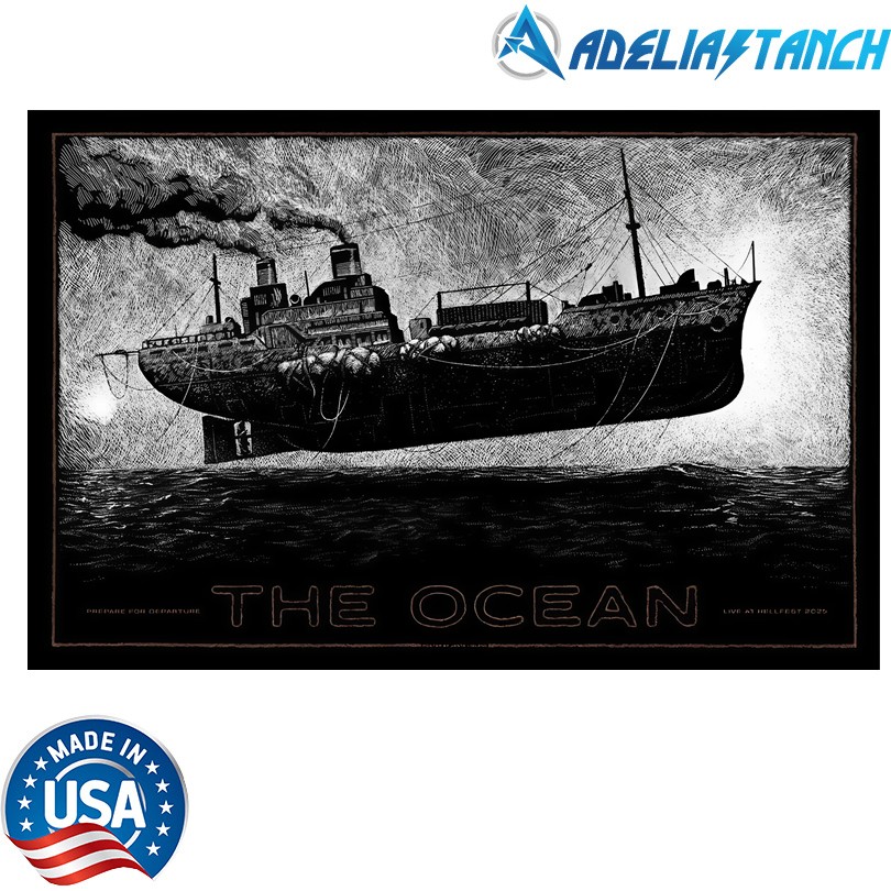 The Ocean Collective Hellfest Open Air Festival 2025 Live Poster