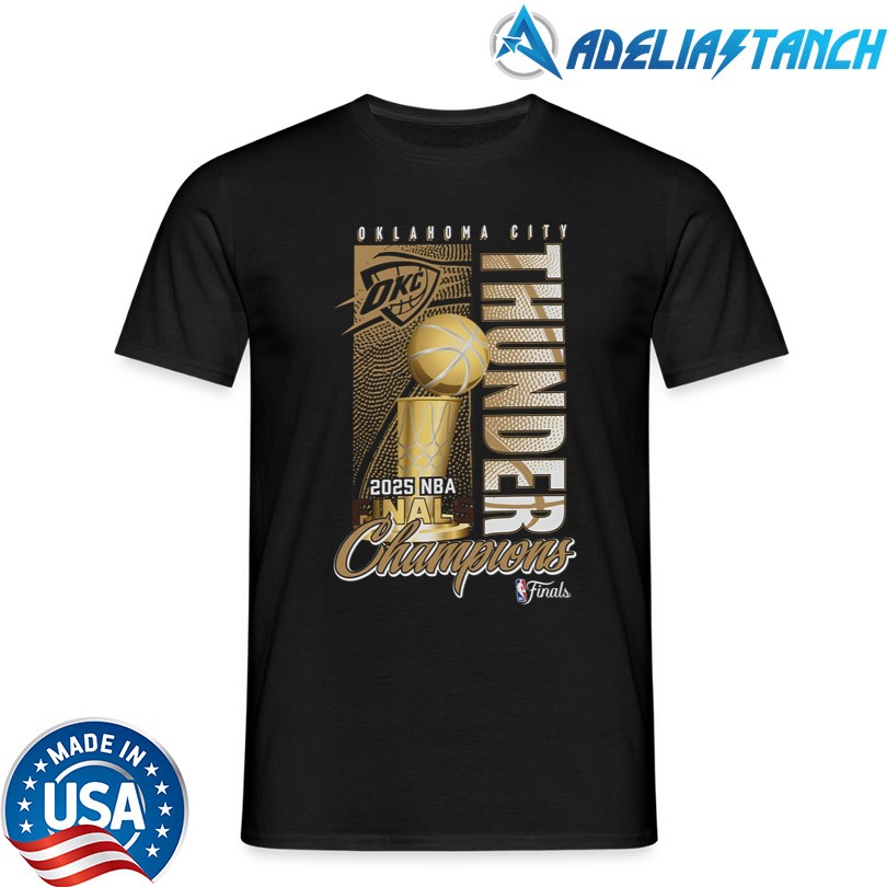 Thunder Finals 2025 NBA Champions T-Shirt