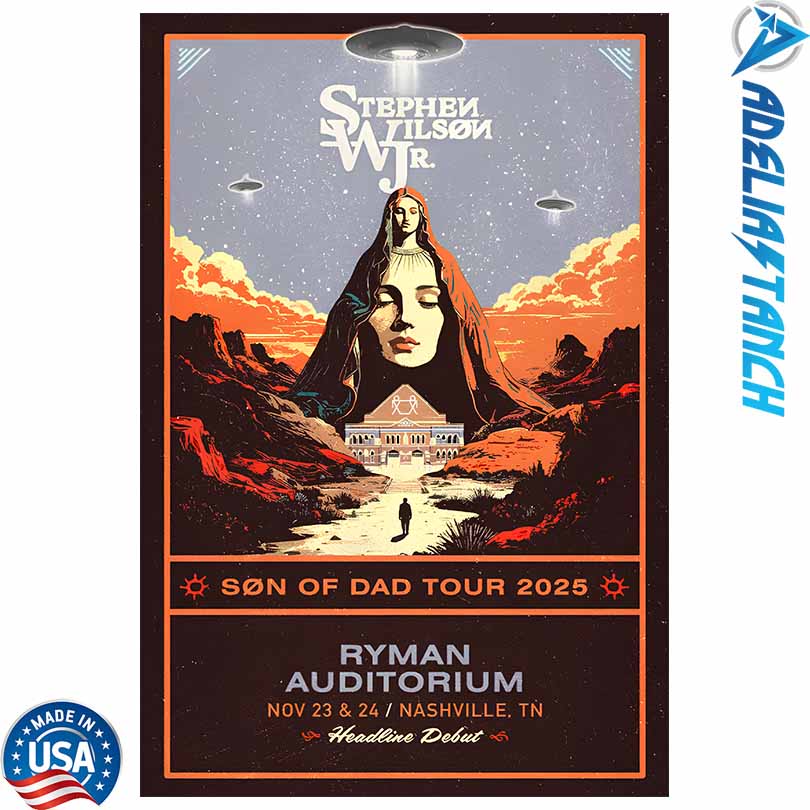 Willie Nelson Son Of Dad Tour 2025 Poster