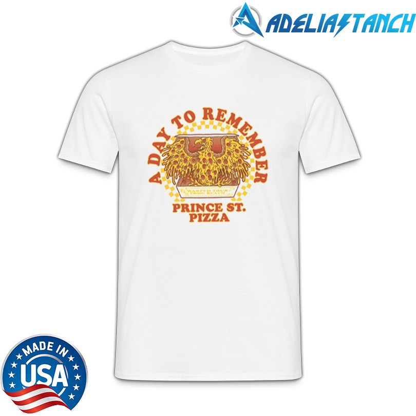 A Day To Remember x Prince St Pizza Vans Warped Tour 2025 Shirt