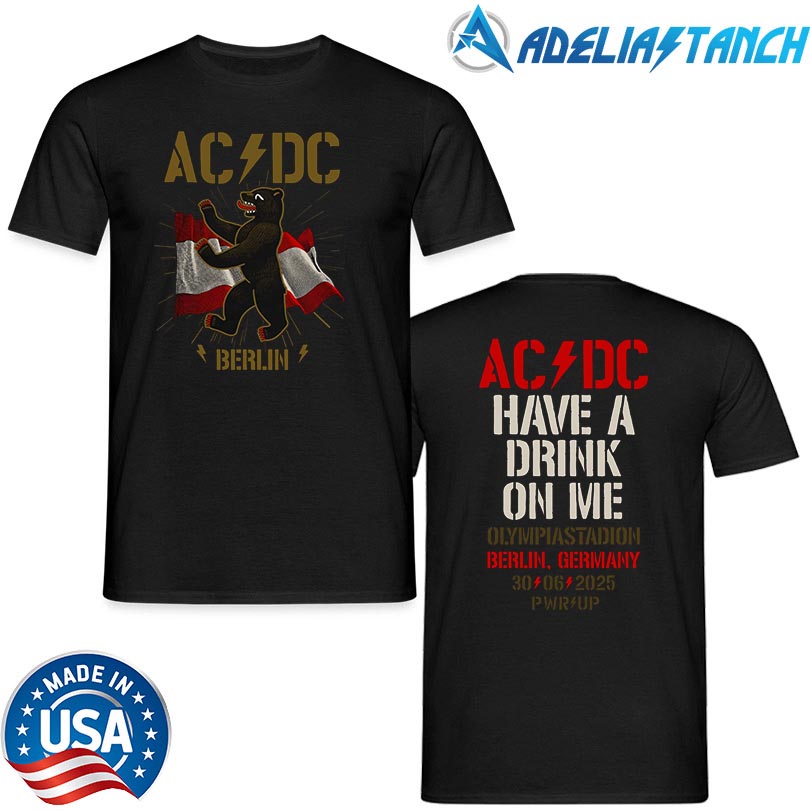 ACDC Berlin Germany 30 06 2025 Tour Merch