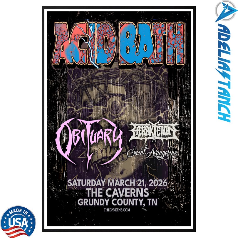 Acid Bath Grundy County TN March 21 2026 Tour Poster