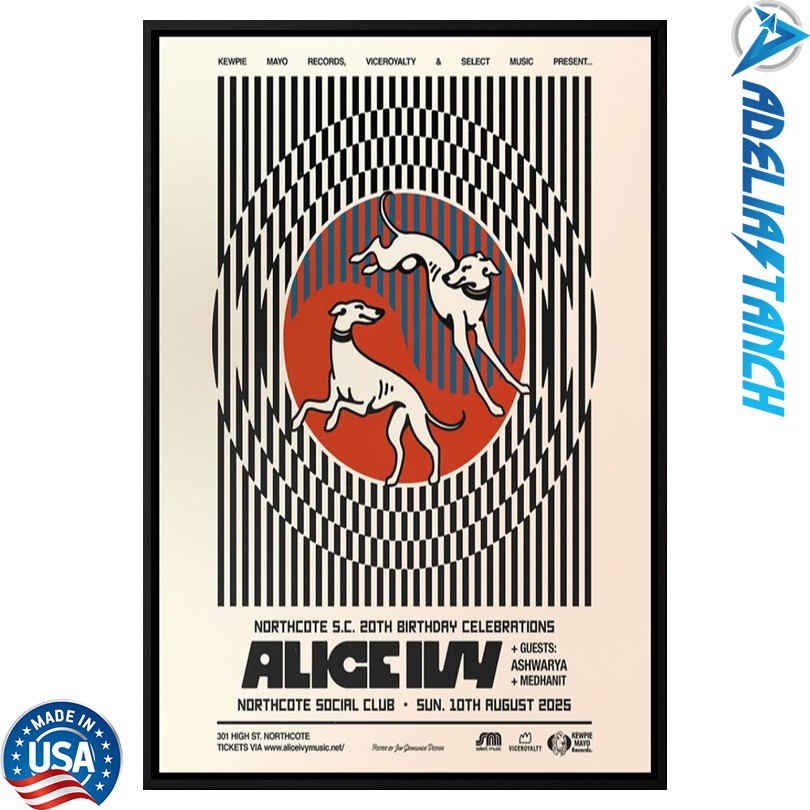 Alice Ivy August 10 2025 Northcote Social Club Poster