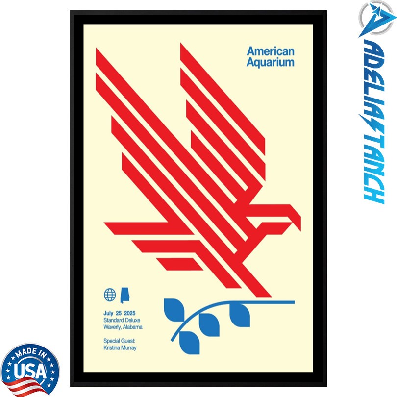 American Aquarium Standard Deluxe Waverly Alabama July 25 2025 Poster