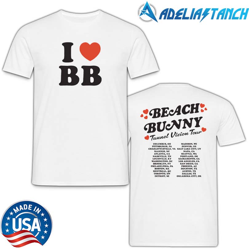 Beach Bunny Tunnel Vision Tour 2025 Shirt