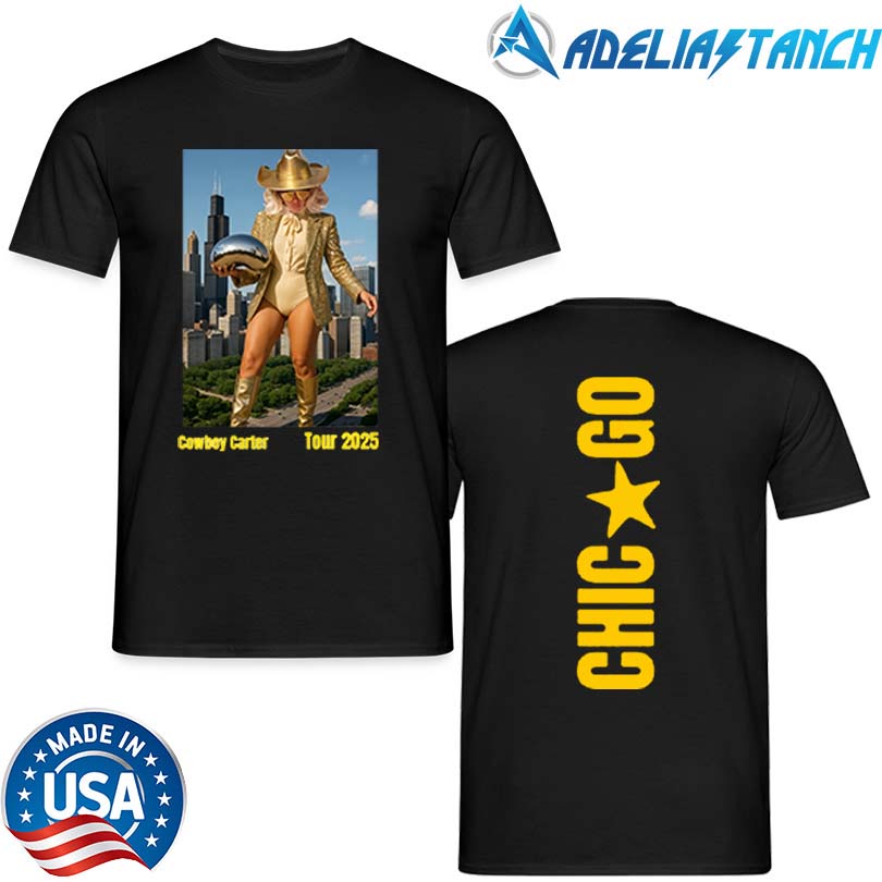 Beyonce Cowboy Carter Tour Chicago 2025 T-Shirt