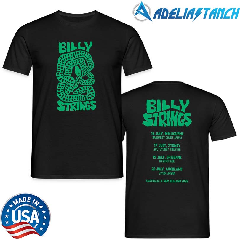 Billy Strings Australia & New Zealand 2025 Shirt