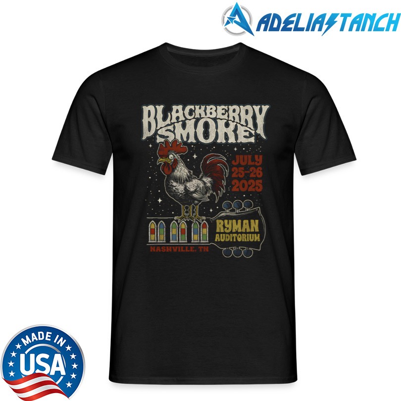 Blackberry Smoke 2025 Ryman Tee