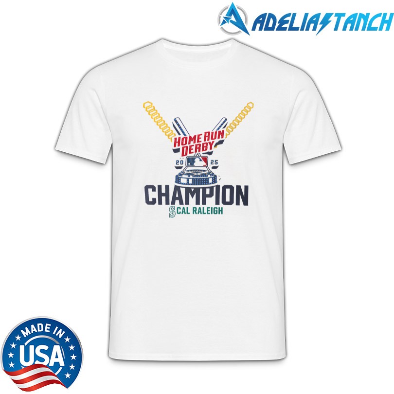 Cal Raleigh Seattle Mariners Home Run Derby Champion T-Shirt