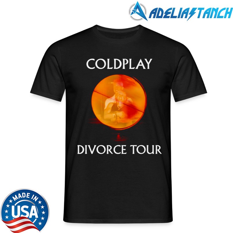Coldplay Divorce Tour Shirt