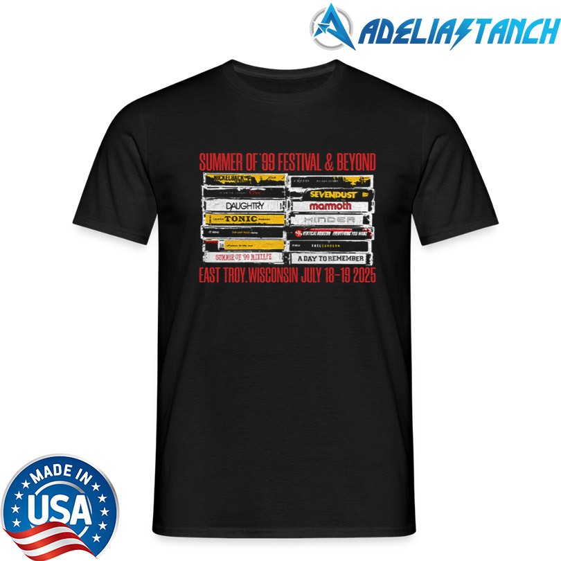 Creed Summer of \'99 & Beyond Festival Cassette Tee