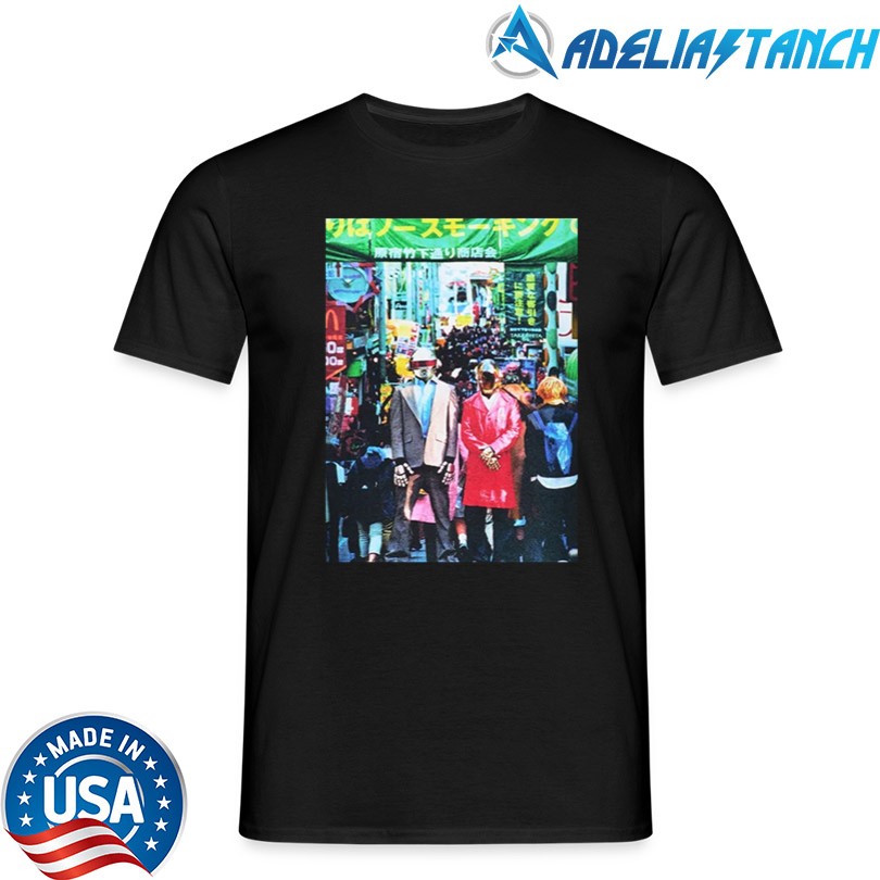Daft Punk x Pleasures Harajuku Shirt