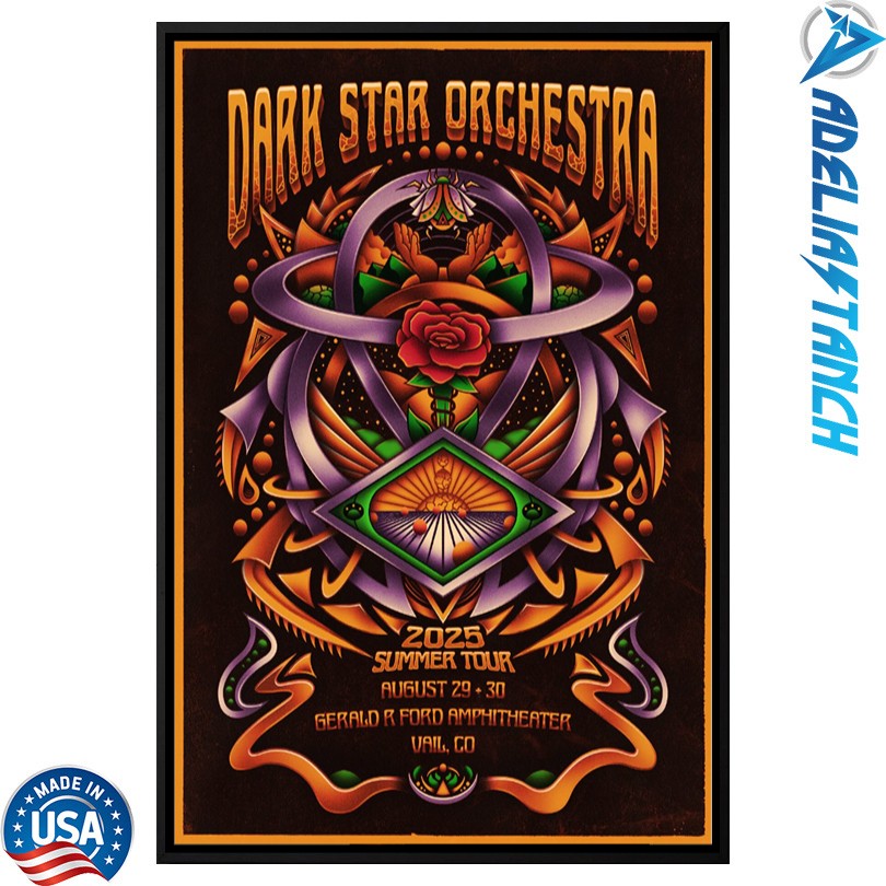 Dark Star Orchestra Summer Tour 2025 Poster