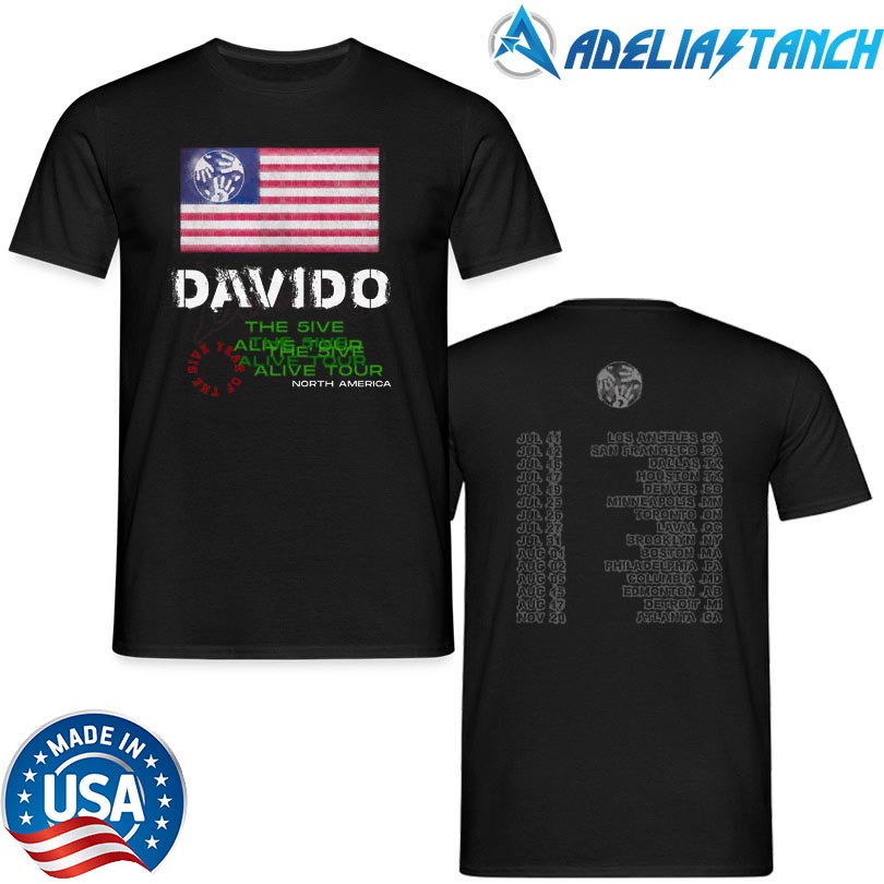 Davido Northamerica 25 Merch