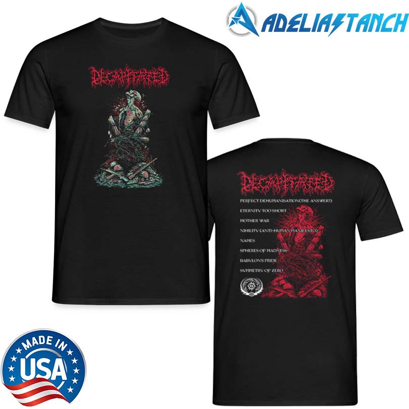 Decapitated Nihility Tour 2025 Limited Shirt