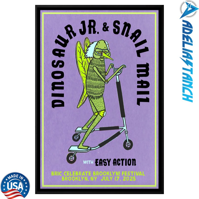 Dinosaur JR. Brooklyn, NY 7 17 25 Event Poster