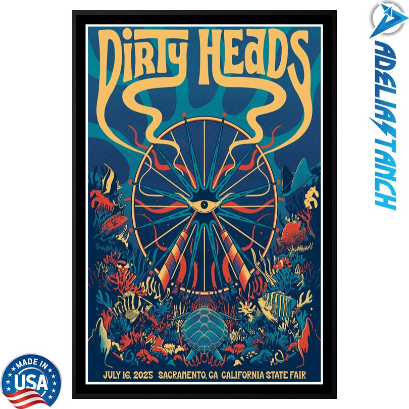 Dirty Head July 16 2025 California State Fair Sacramento, CA Poster