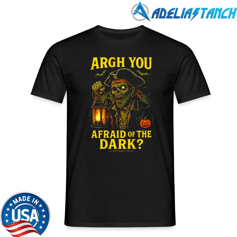 Drumzombie Argh You Afraid of the Dark Shirt