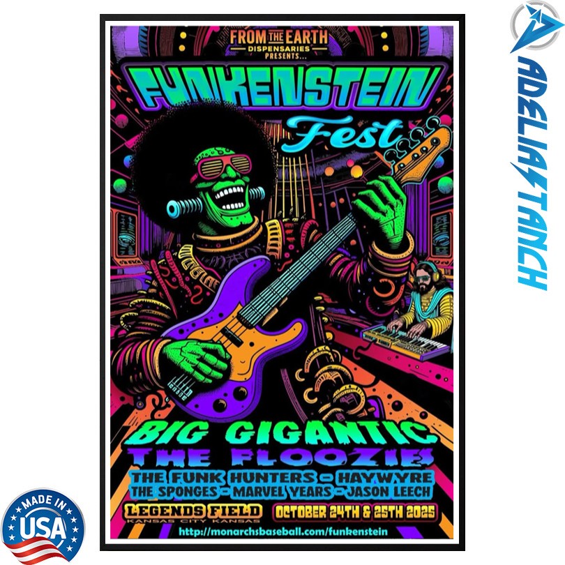Funkenstein Fest Kansas City Oct 24-25 2025 Tour Poster