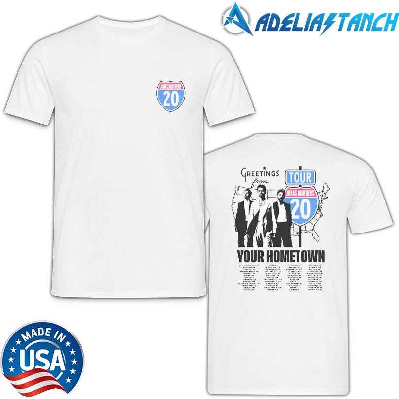 Greeting\'s From Your Hometown Route 20 Tour Tee