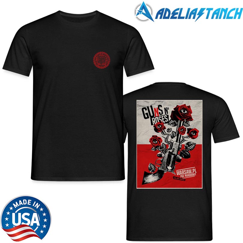 Guns N\' Roses 07 12 2025 Warsaw PL Event Tee