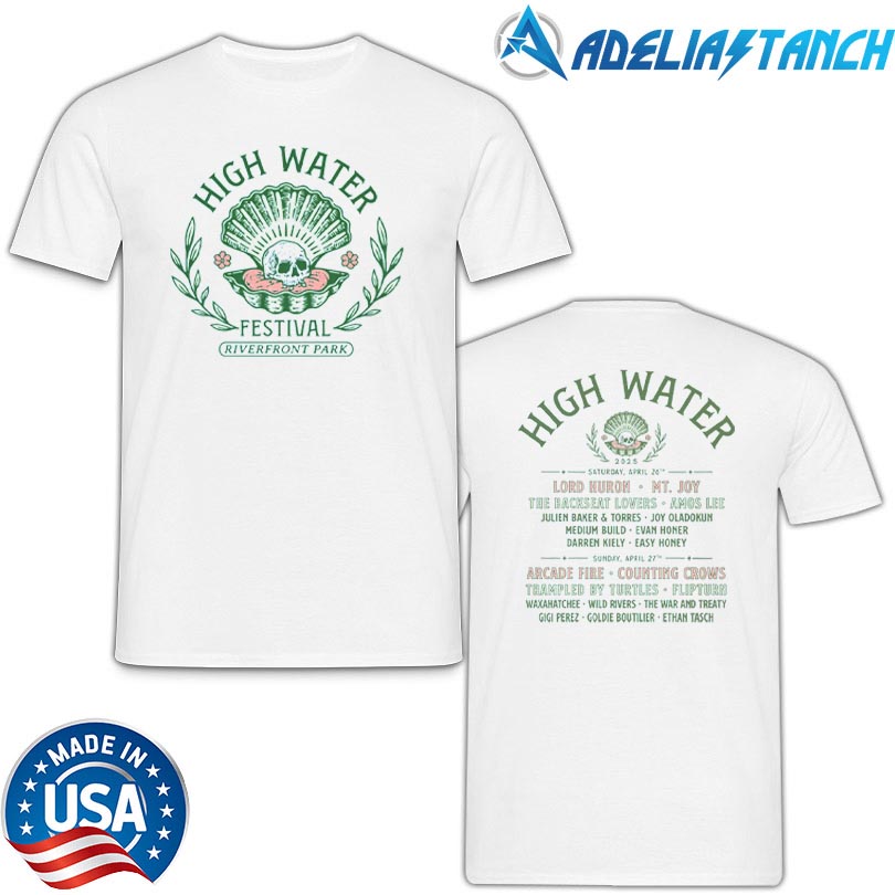 High Water Clamskull Lineup 2025 Shirt