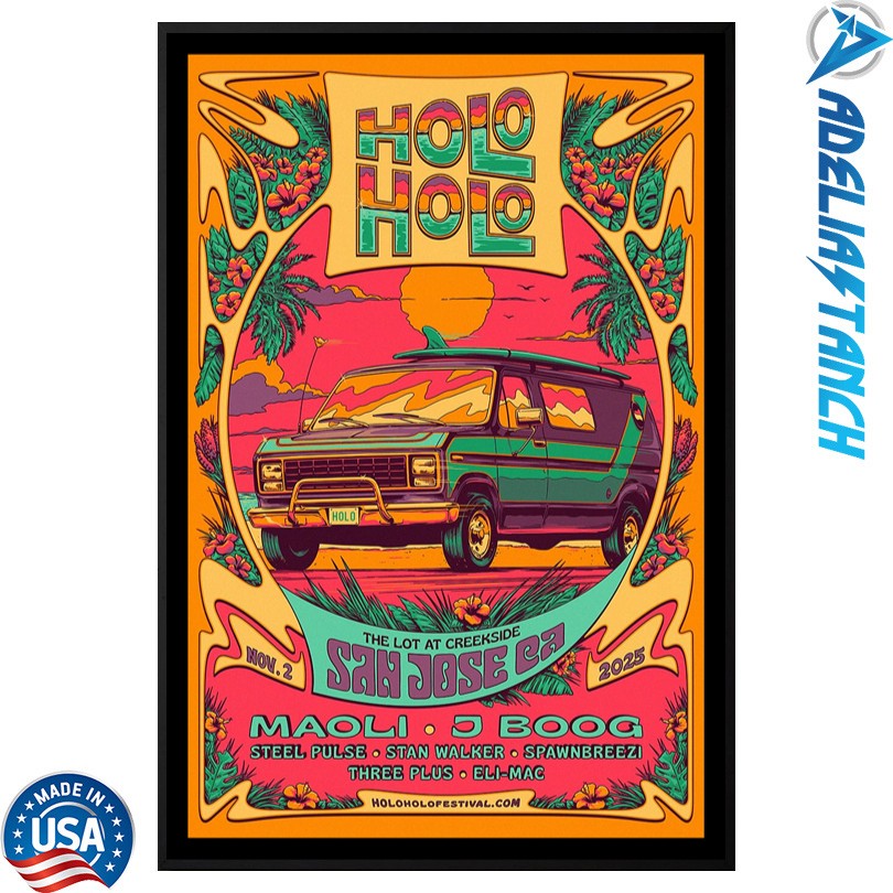 Holo Holo Festival In San Jose November 2 2025 Poster