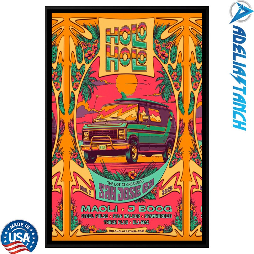 Holo Holo Nov 2 2025 San Jose CA Tour Poster