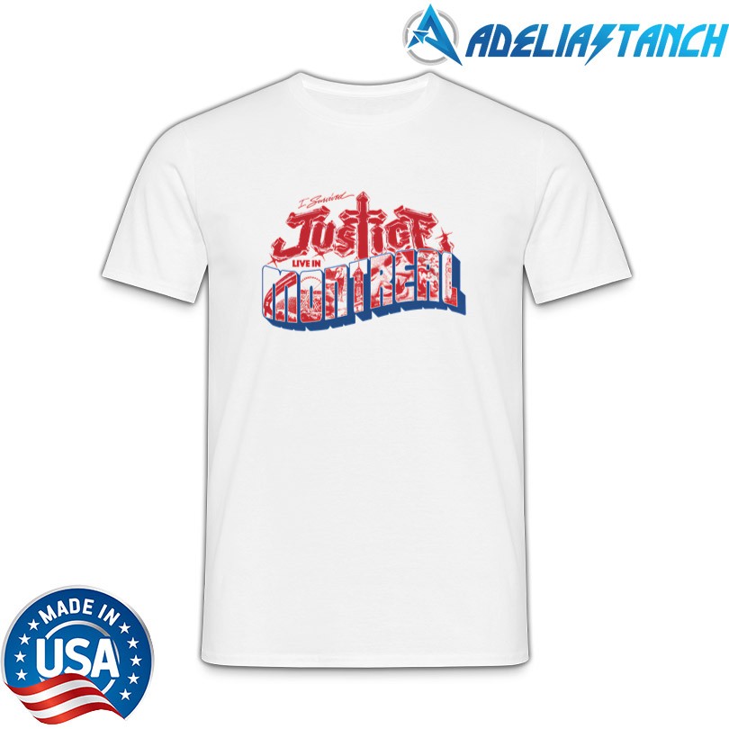 I survived Justice Live in Montreal 2025 Merch