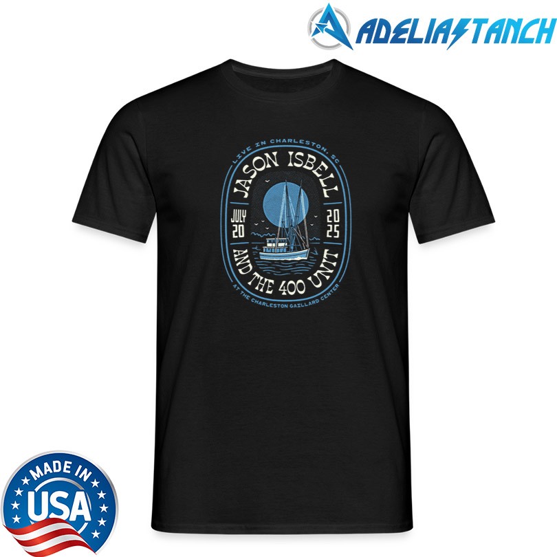 Jason Isbell Charleston, SC 7 20 25 Event Tee