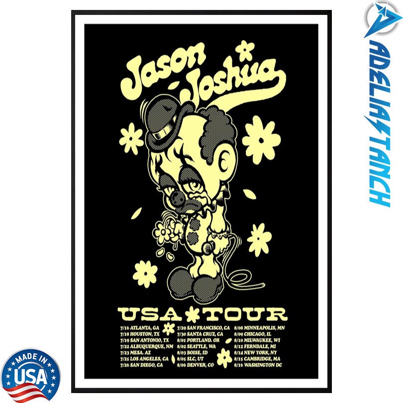 Jason Joshua USA Tour 2025 Poster