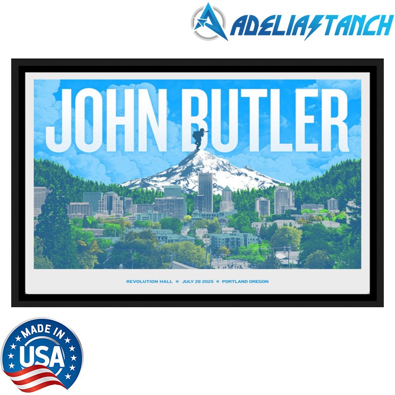 John Butler July 28 2025 Portland Tour Poster