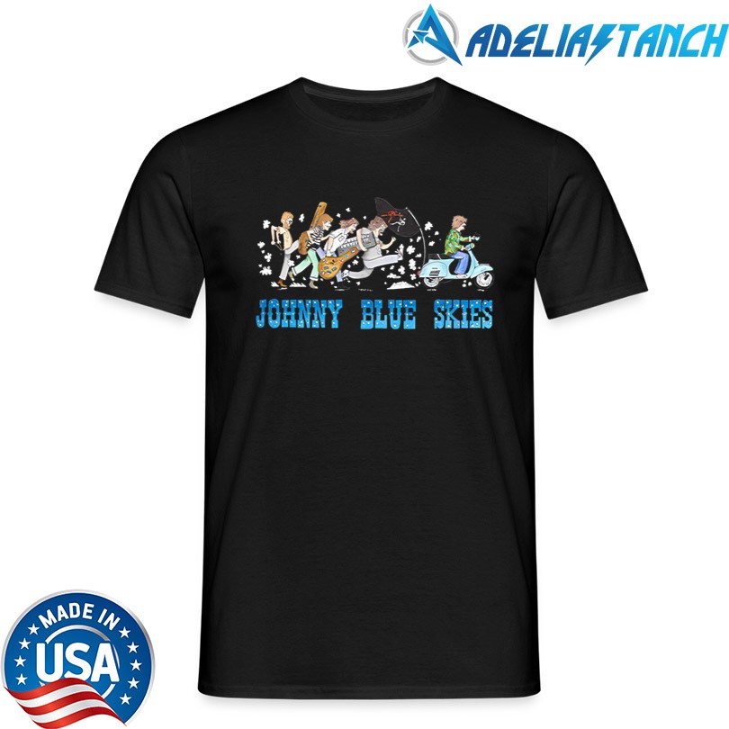 Johnny Blue Skies Scooter Merch