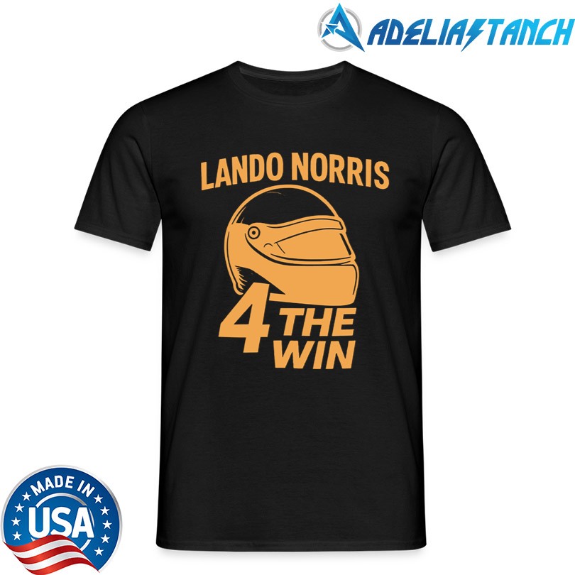 Lando Norris 4 The Win Racing Helmet Shirt