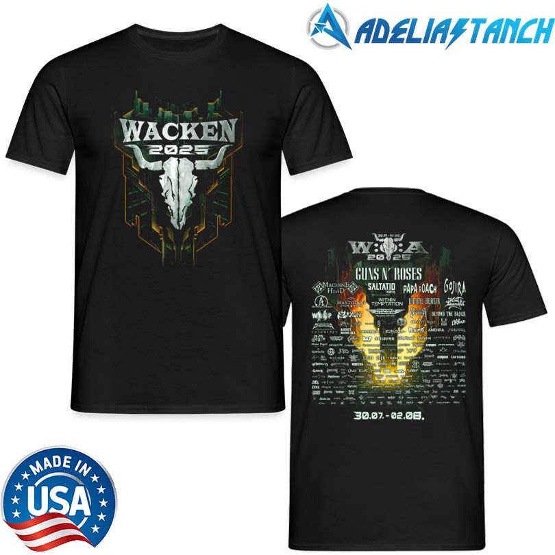 Limited Green Wacken Main 2025 Shirt