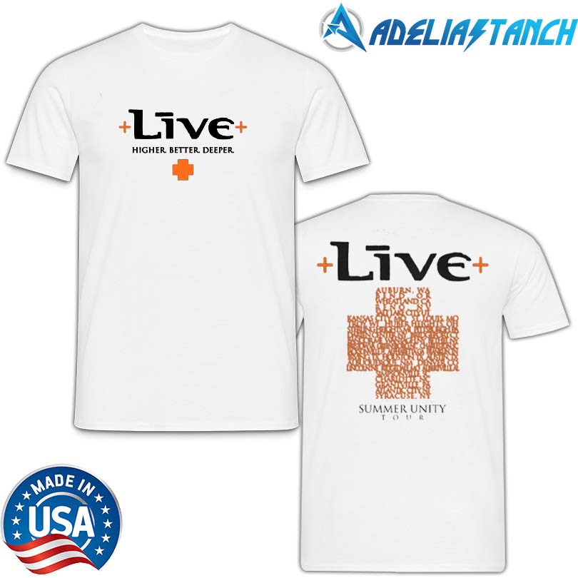 Live The Band Summer Unity Tour T-Shirt