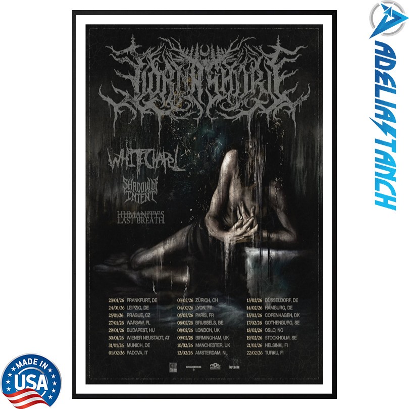 Lorna Shore Europe & UK Tour 2026 Poster