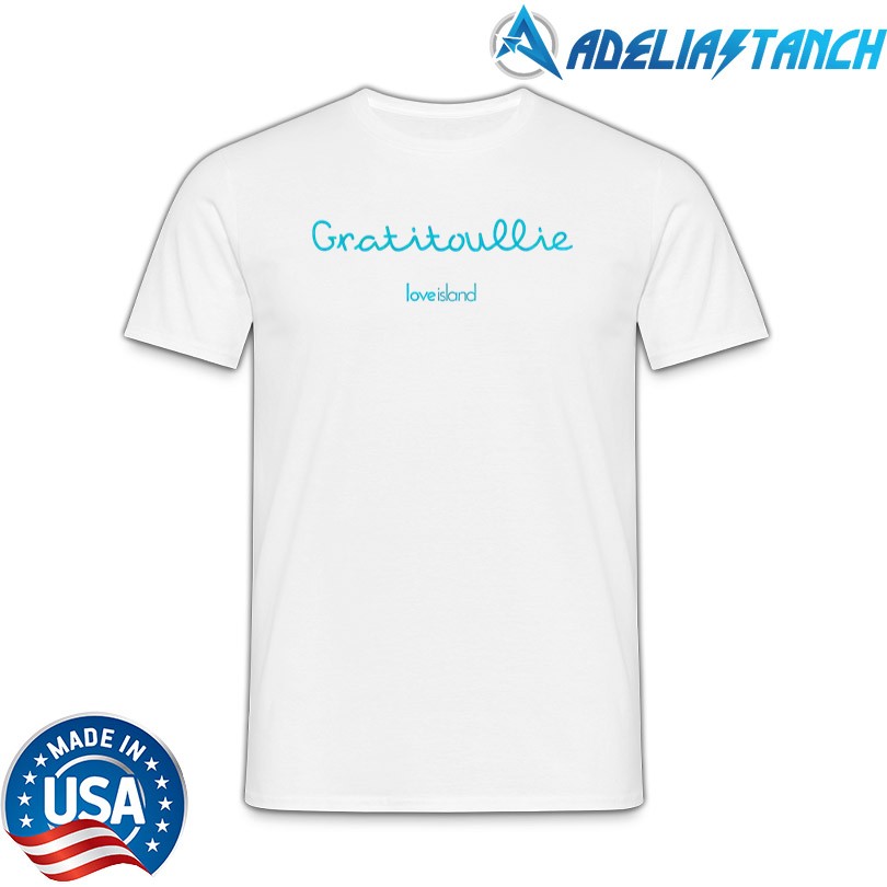 Love Island Gratitoullie Blue Print T-shirt