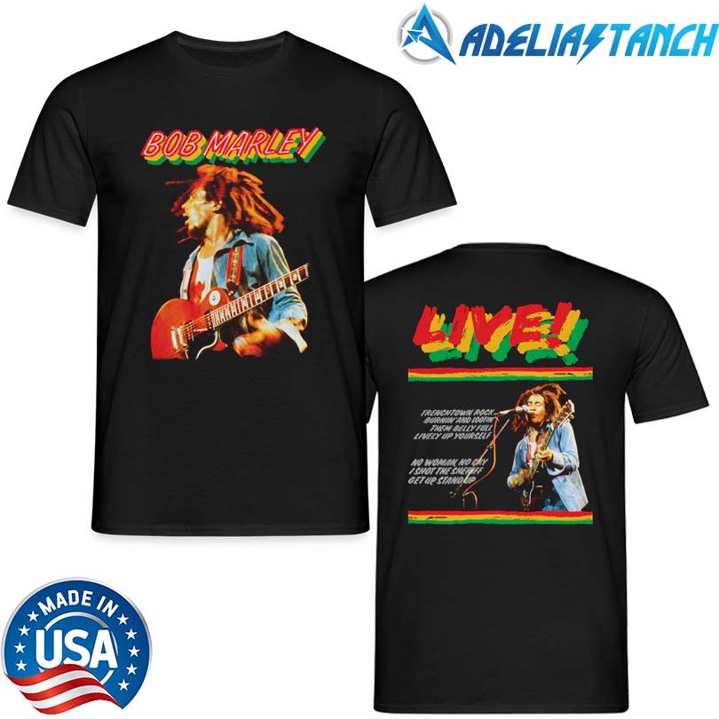 Merch Bob Marley Live Guitar Store