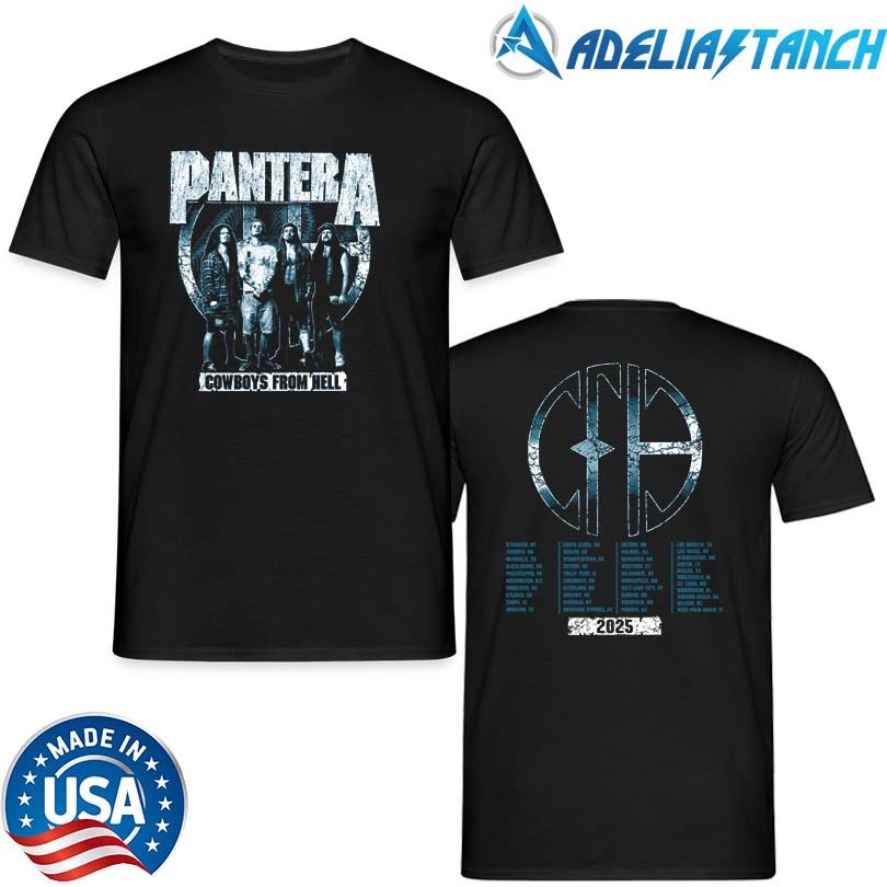 Merch Pantera Cowboys From Hell Band Photo Store