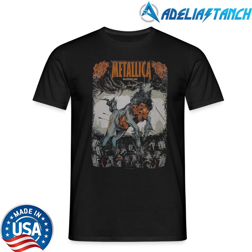 Metallica Bleeding Me Poster Art T-Shirt