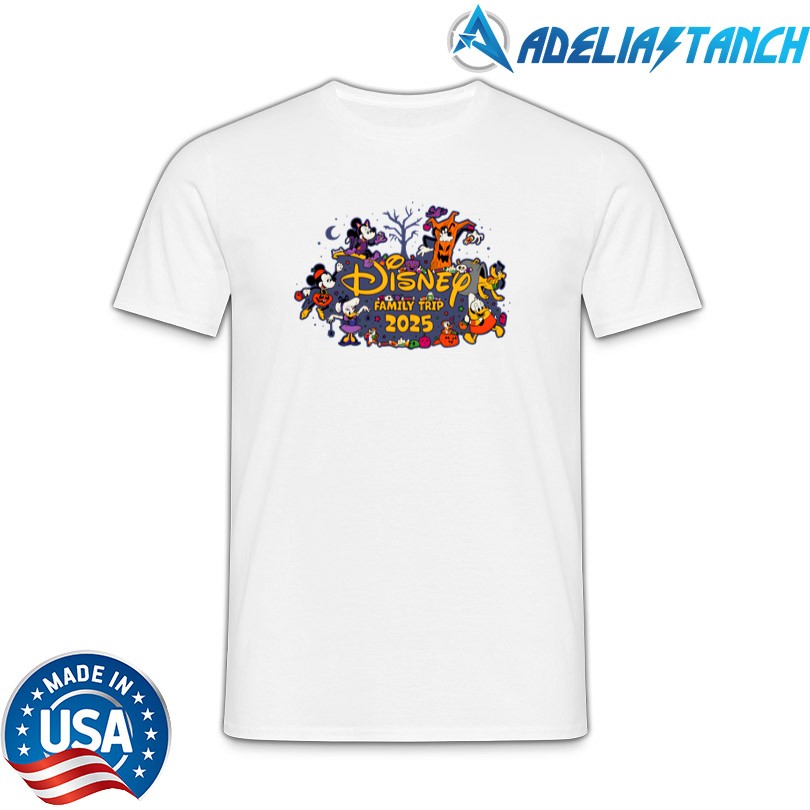 Mickey & Friends Disney Family Trip 2025 T-Shirt